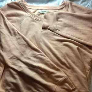 Peach Madewell crewneck!
